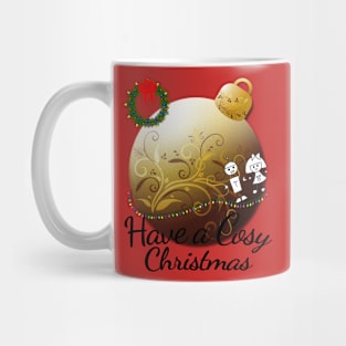 Have a Cosy Christmas with HKo and TRobot by Hidemi Woods Mug